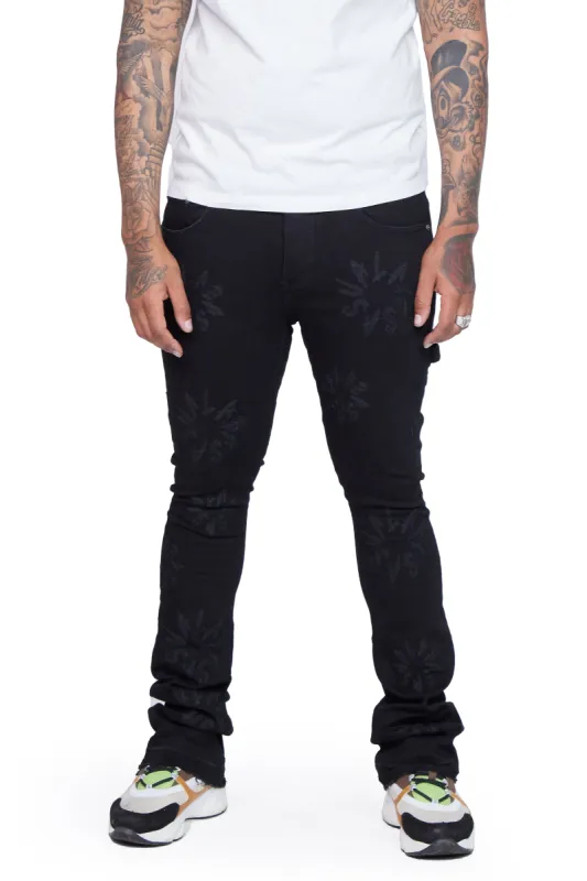 VALABASAS JEANS “ART” BLACKED WASH sold by valabasas