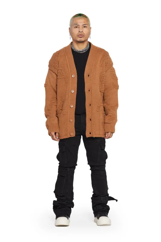“6TH NBRHD”  MOCHA SWEATER sold by valabasas