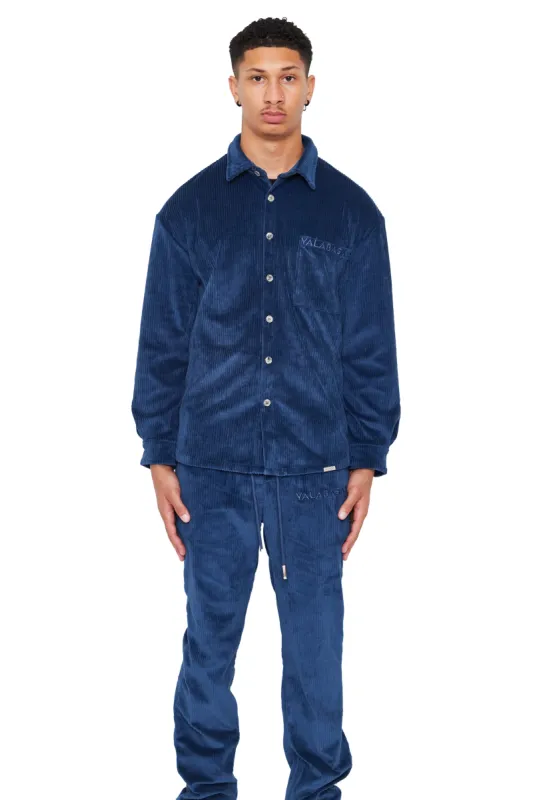 “BROADWAY” AZUL FLEECE SET sold by valabasas