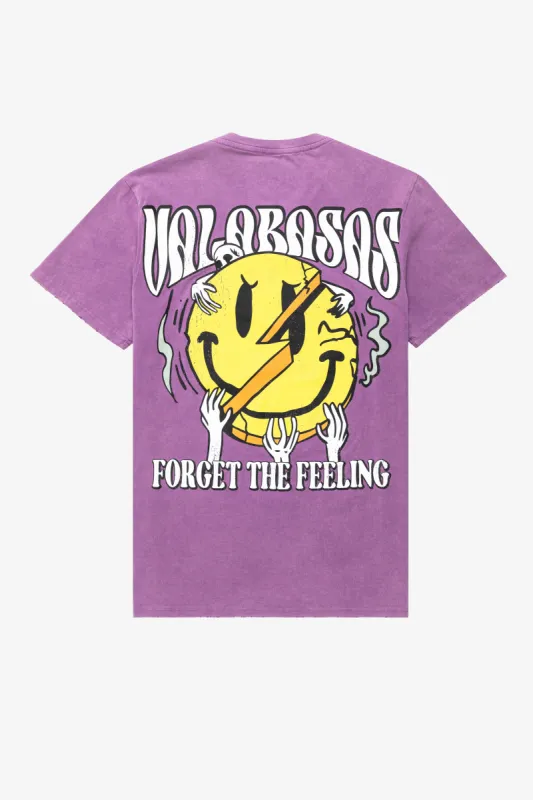 "FORGET IT" VINTAGE PURPLE TEE sold by valabasas