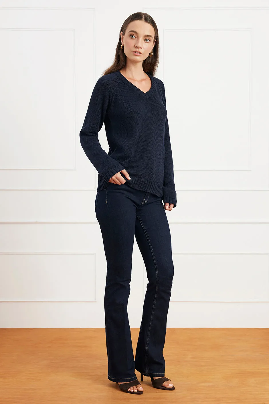 Selene Sweater in Midnight Navy sold by Paneros product image thumbnail 4