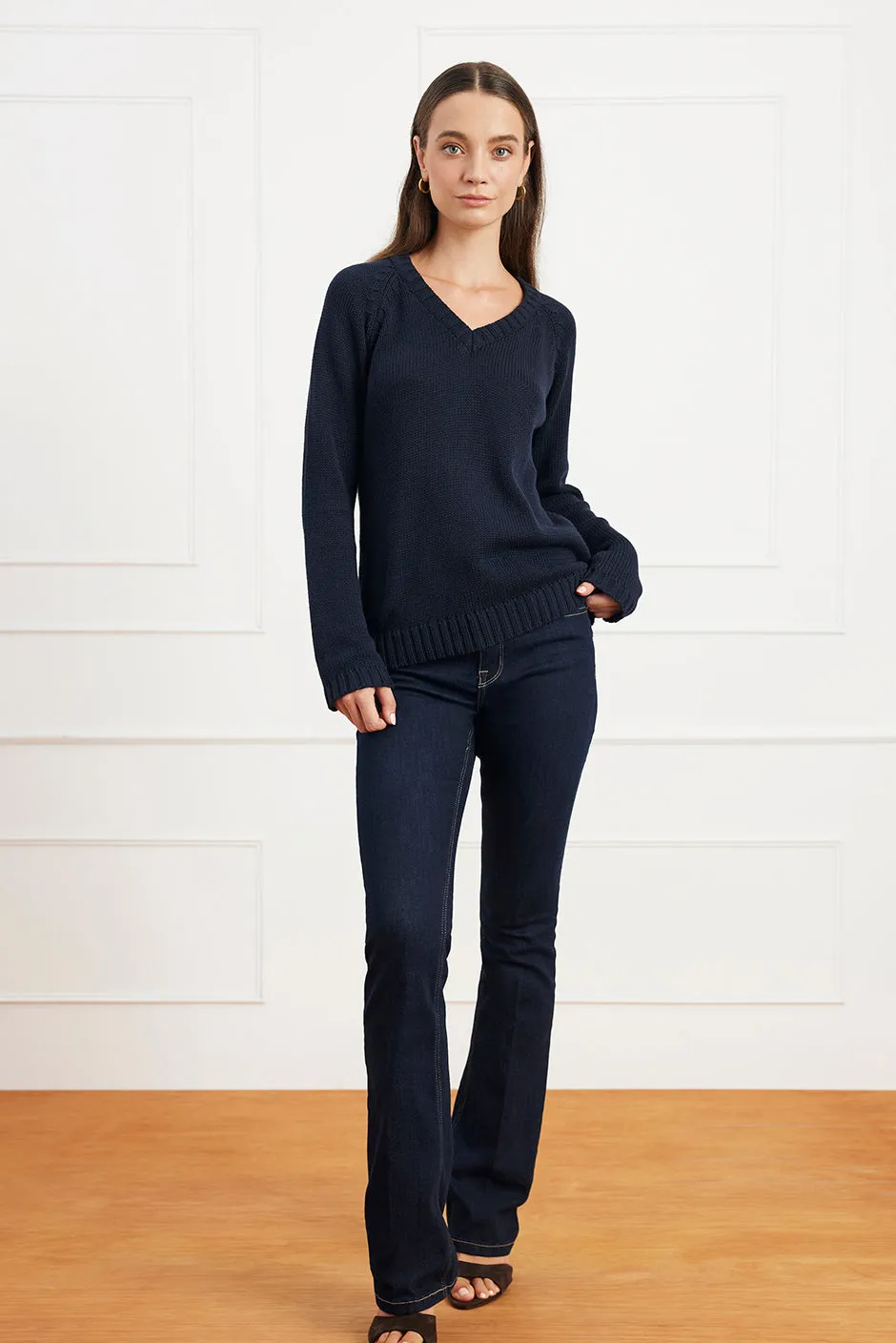 Selene Sweater in Midnight Navy sold by Paneros product image thumbnail 3