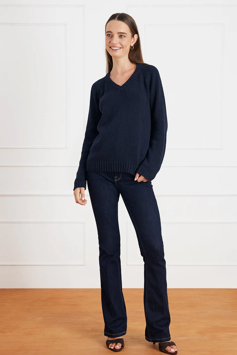 Selene Sweater in Midnight Navy sold by Paneros product image thumbnail 2