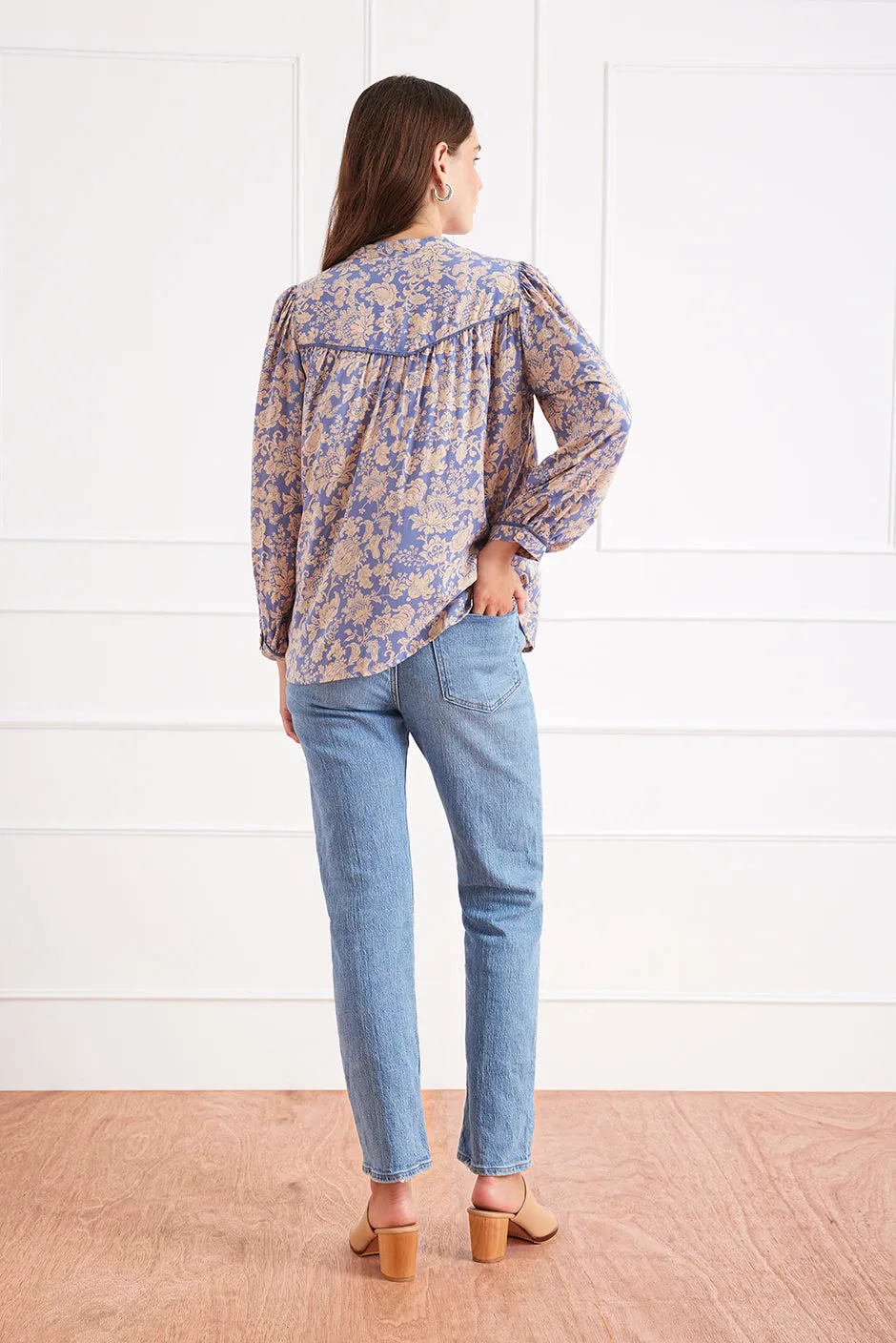Anna Shirt in Daydreamer Floral sold by Paneros product image thumbnail 4
