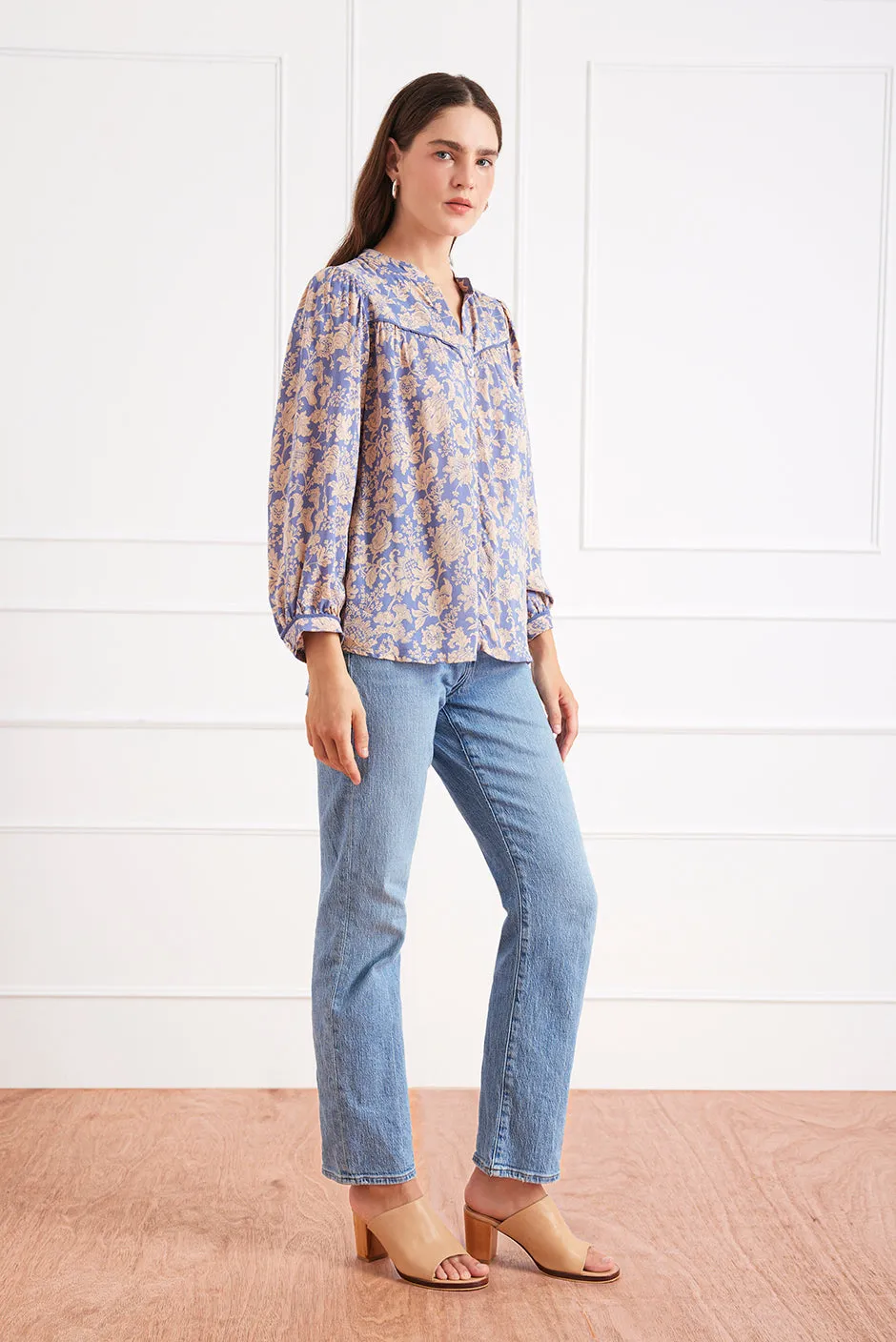Anna Shirt in Daydreamer Floral sold by Paneros product image thumbnail 2