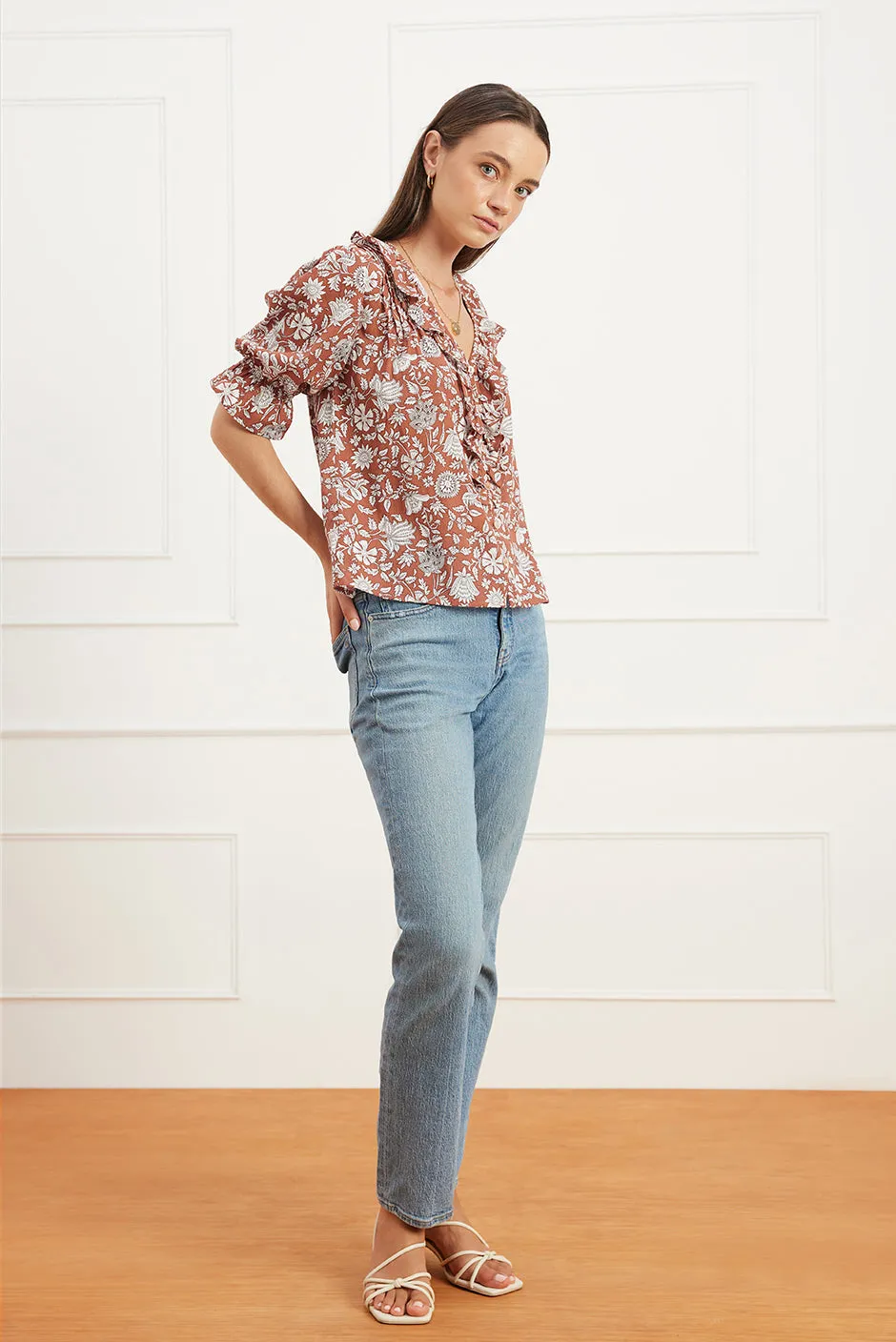 Chloe Shirt in Garden Roots sold by Paneros product image thumbnail 4