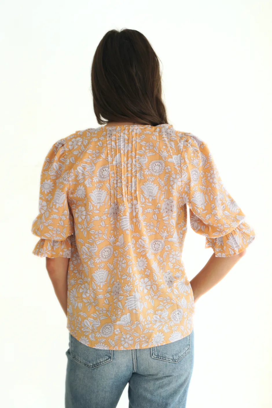 Chloe Shirt in Poppy Garden sold by Paneros product image thumbnail 4