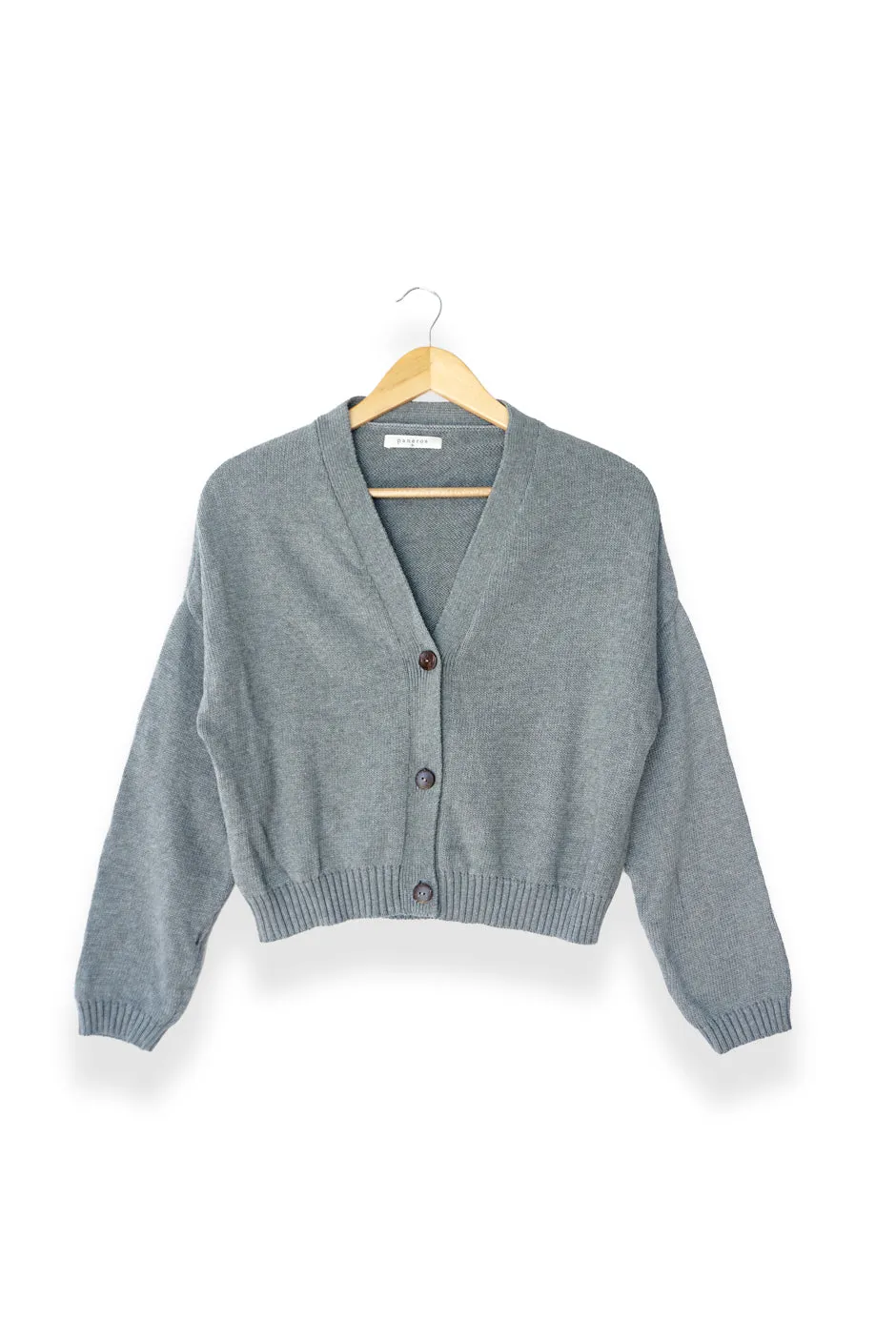 Diana Cardigan in Heather Grey sold by Paneros product image thumbnail 4