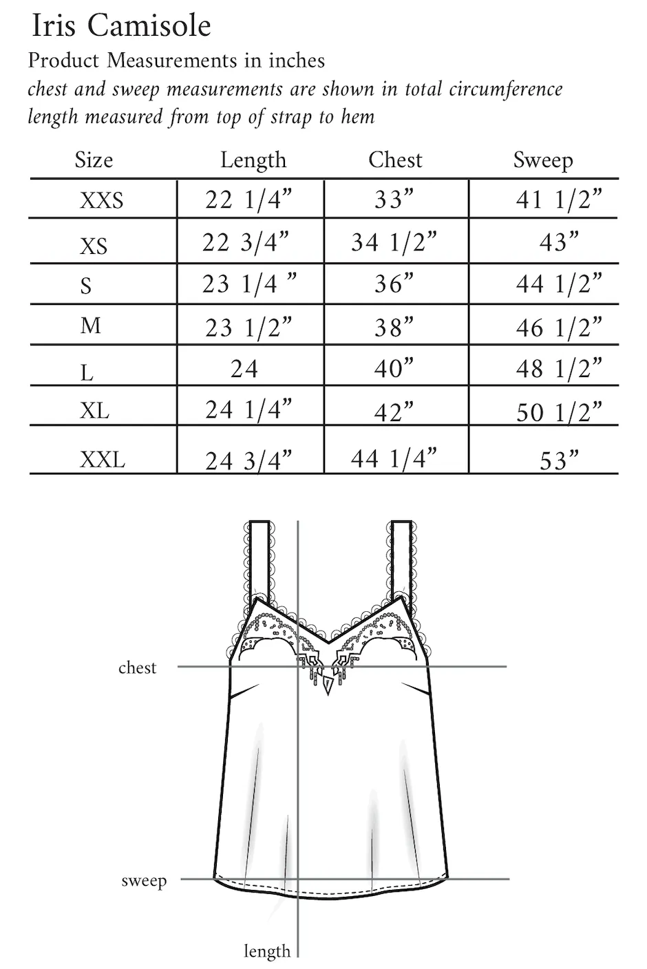 Iris Camisole in Sugar White sold by Paneros product image thumbnail 5