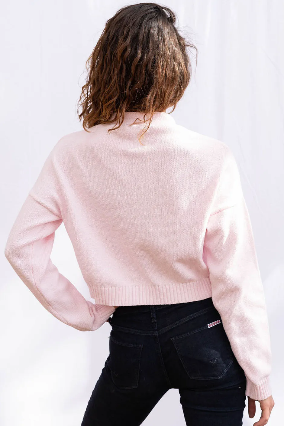Diana Cardigan in Pink Rose sold by Paneros product image thumbnail 3