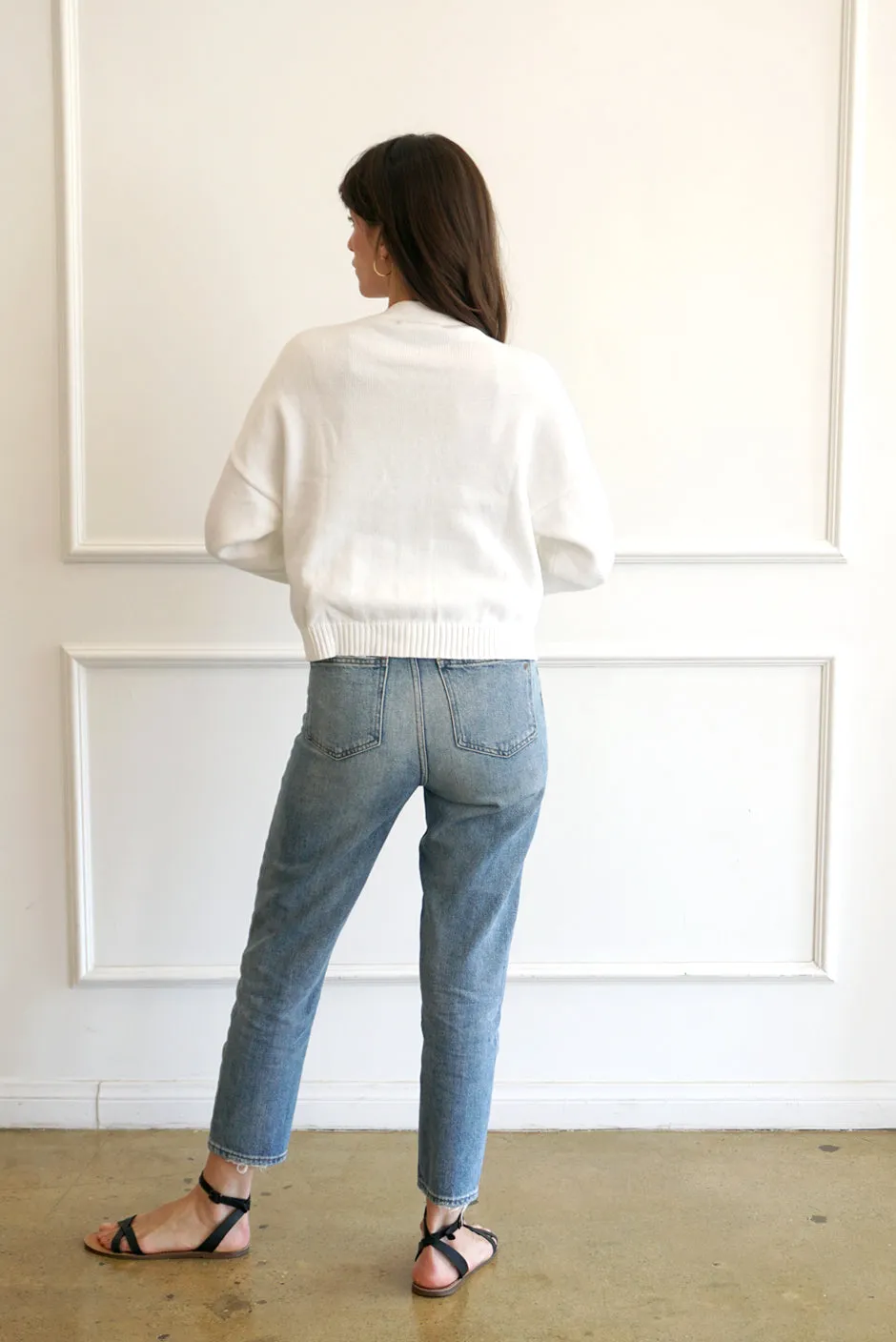 Diana Cardigan in Sugar White sold by Paneros product image thumbnail 3