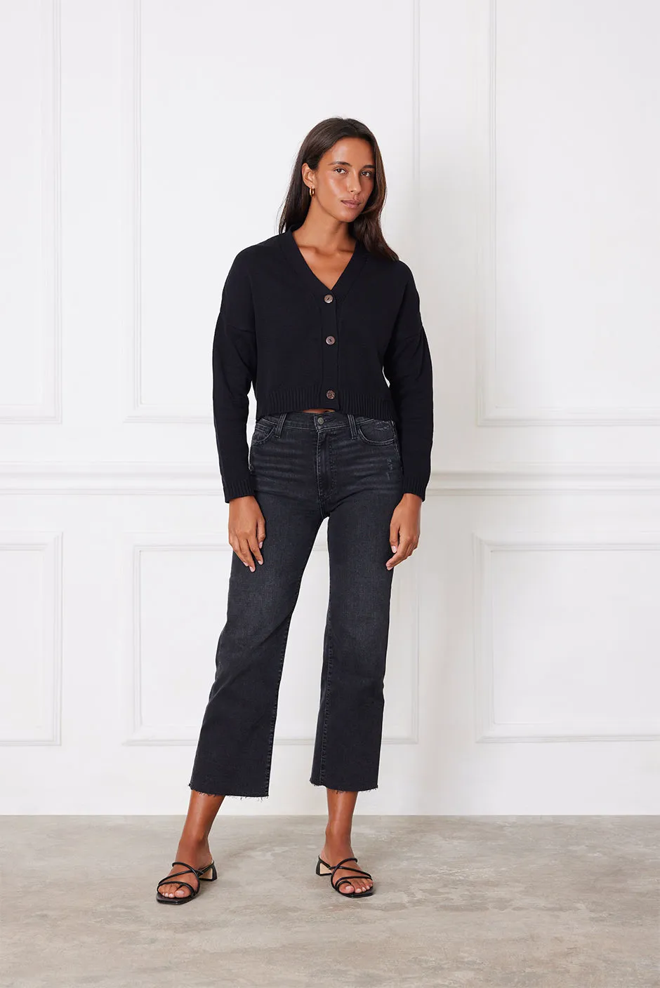 Diana Cardigan in Black sold by Paneros product image thumbnail 2