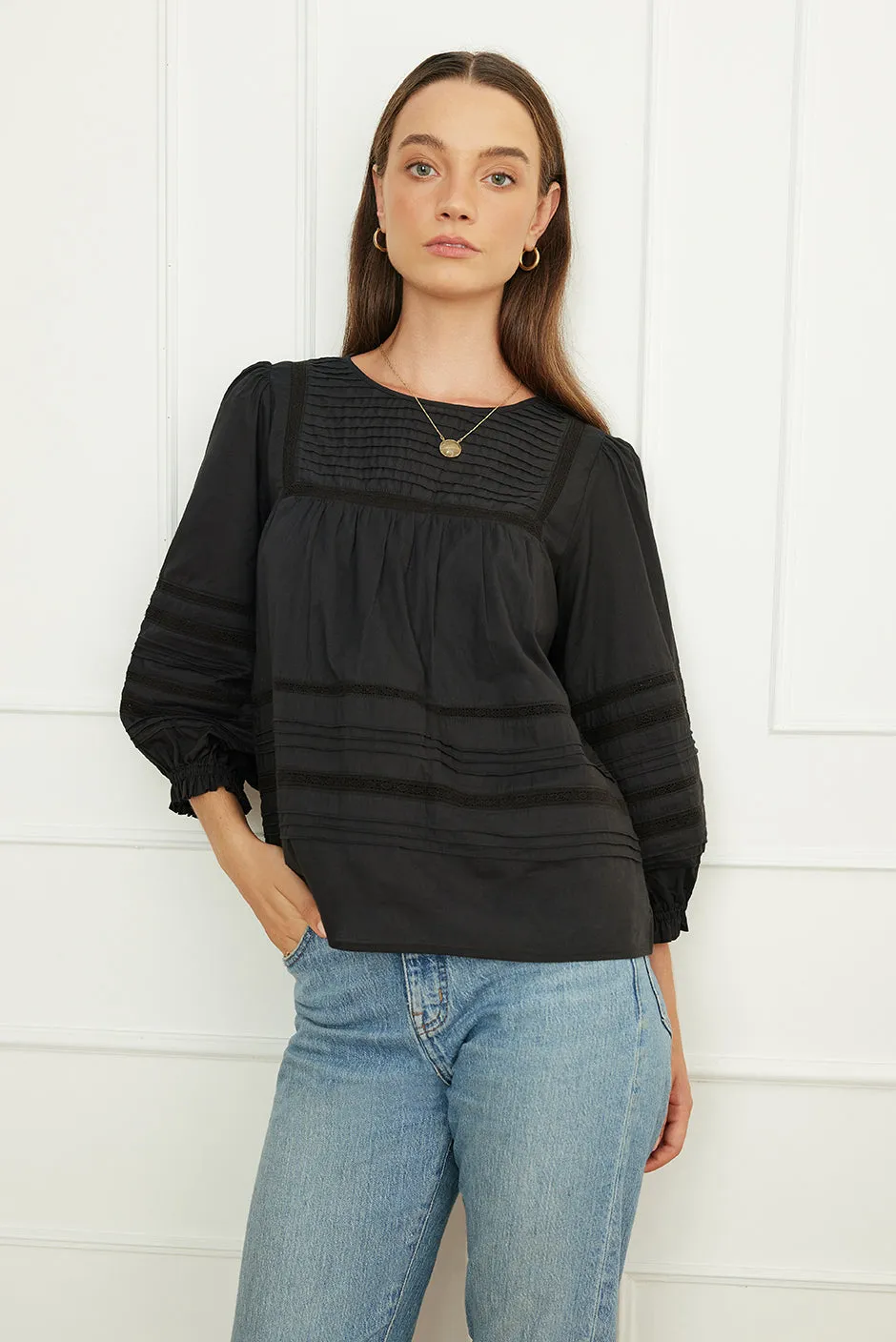 Dawn Blouse in Black sold by Paneros product image thumbnail 2