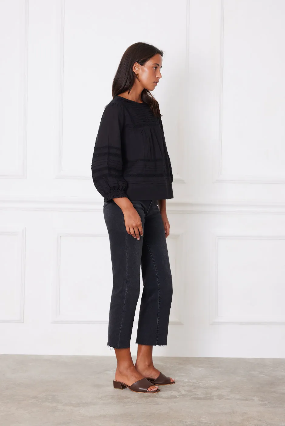 Dawn Blouse in Black sold by Paneros product image thumbnail 4