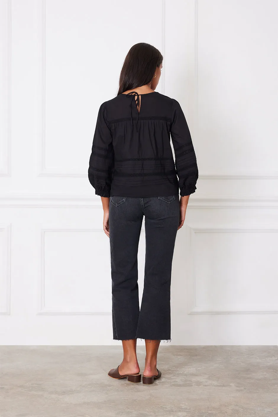 Dawn Blouse in Black sold by Paneros product image thumbnail 5