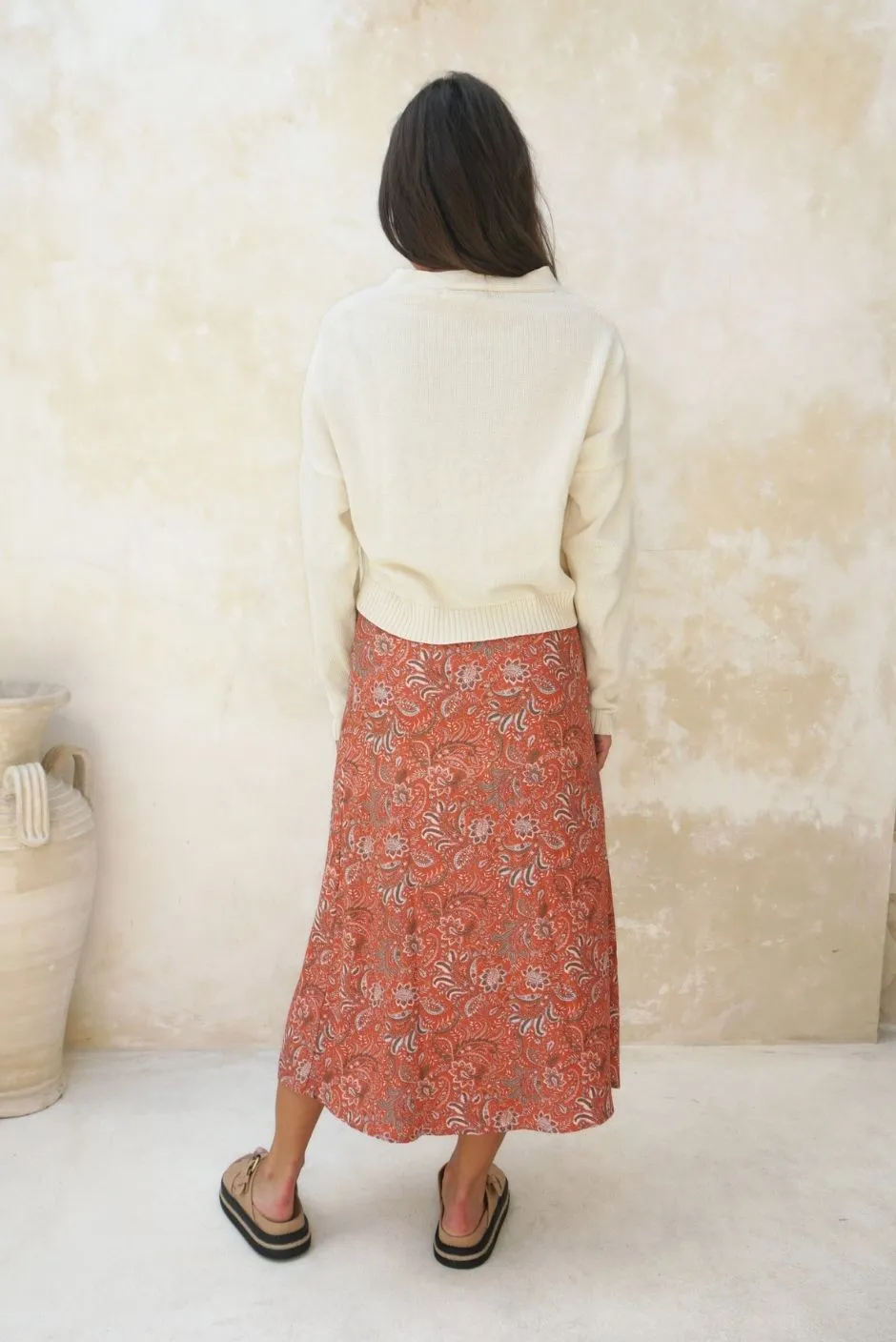 Diana Cardigan in Oat Milk sold by Paneros product image thumbnail 2