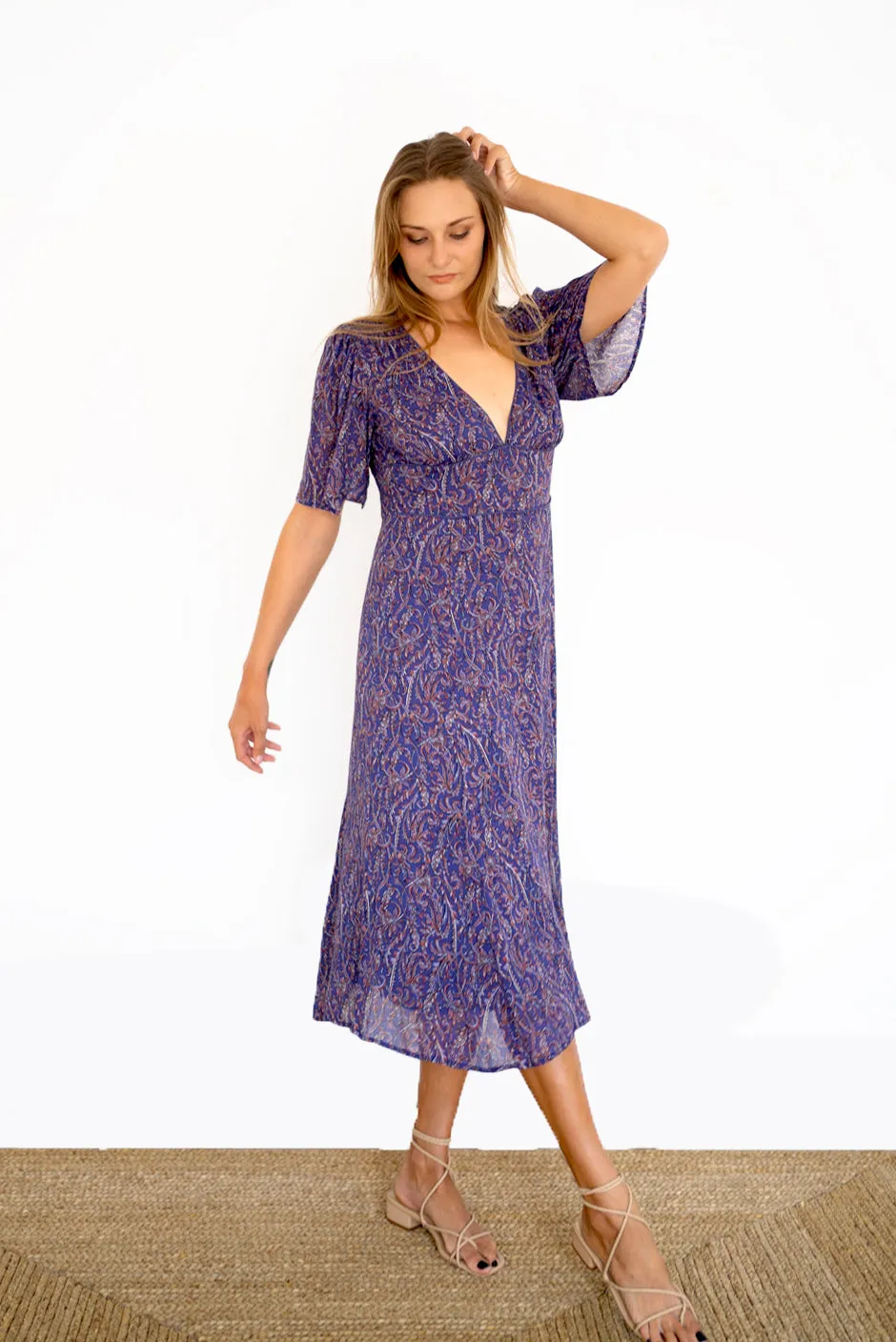 Aurora Midi Dress sold by Paneros product image thumbnail 2