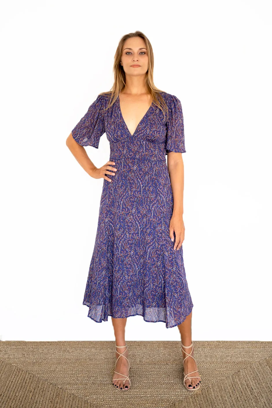 Aurora Midi Dress sold by Paneros product image thumbnail 3