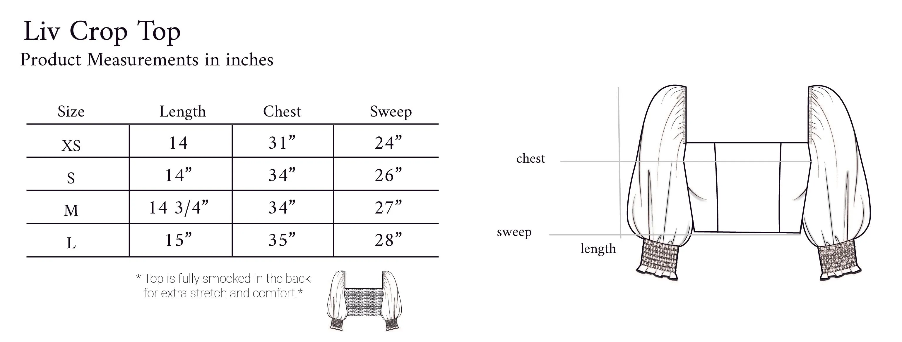 Liv Crop Top | Print sold by Paneros product image thumbnail 4