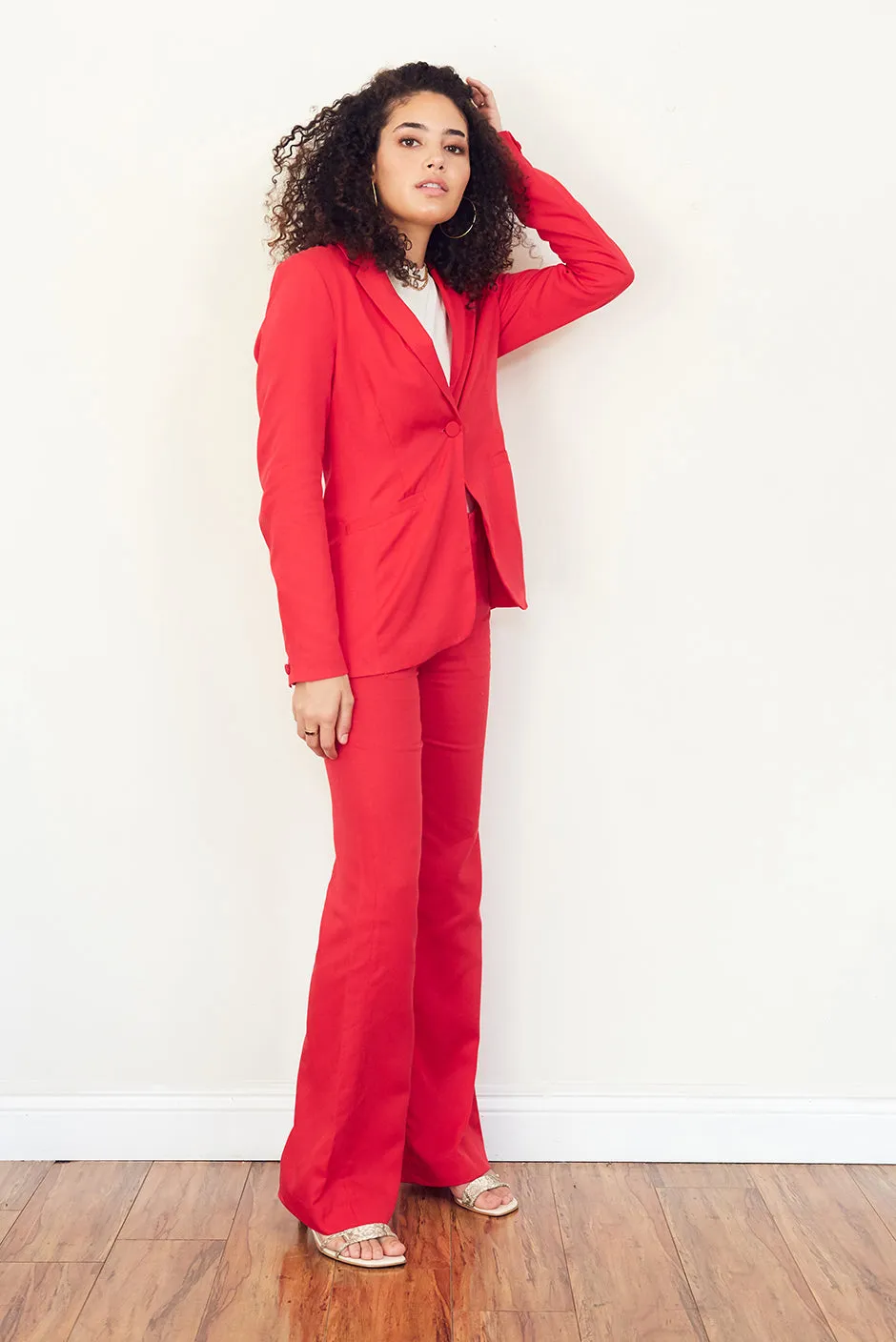 Kate Blazer in Cherry Punch sold by Paneros product image thumbnail 2