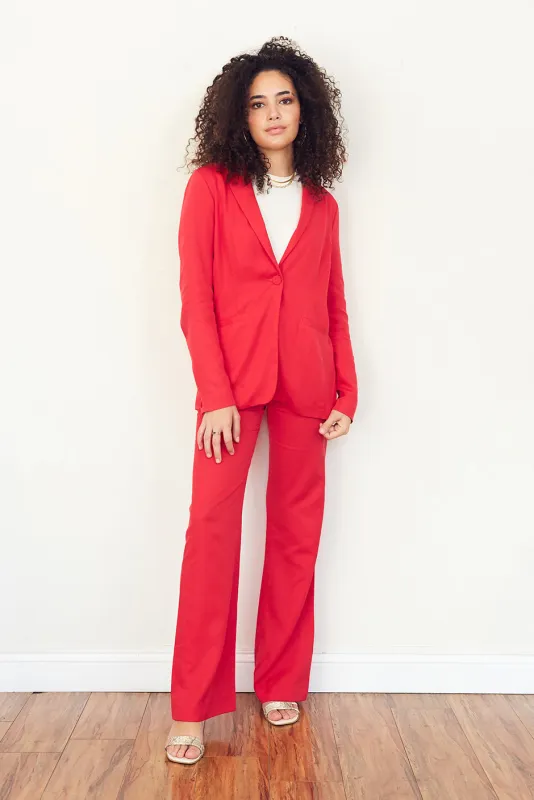 Kate Blazer in Cherry Punch sold by Paneros