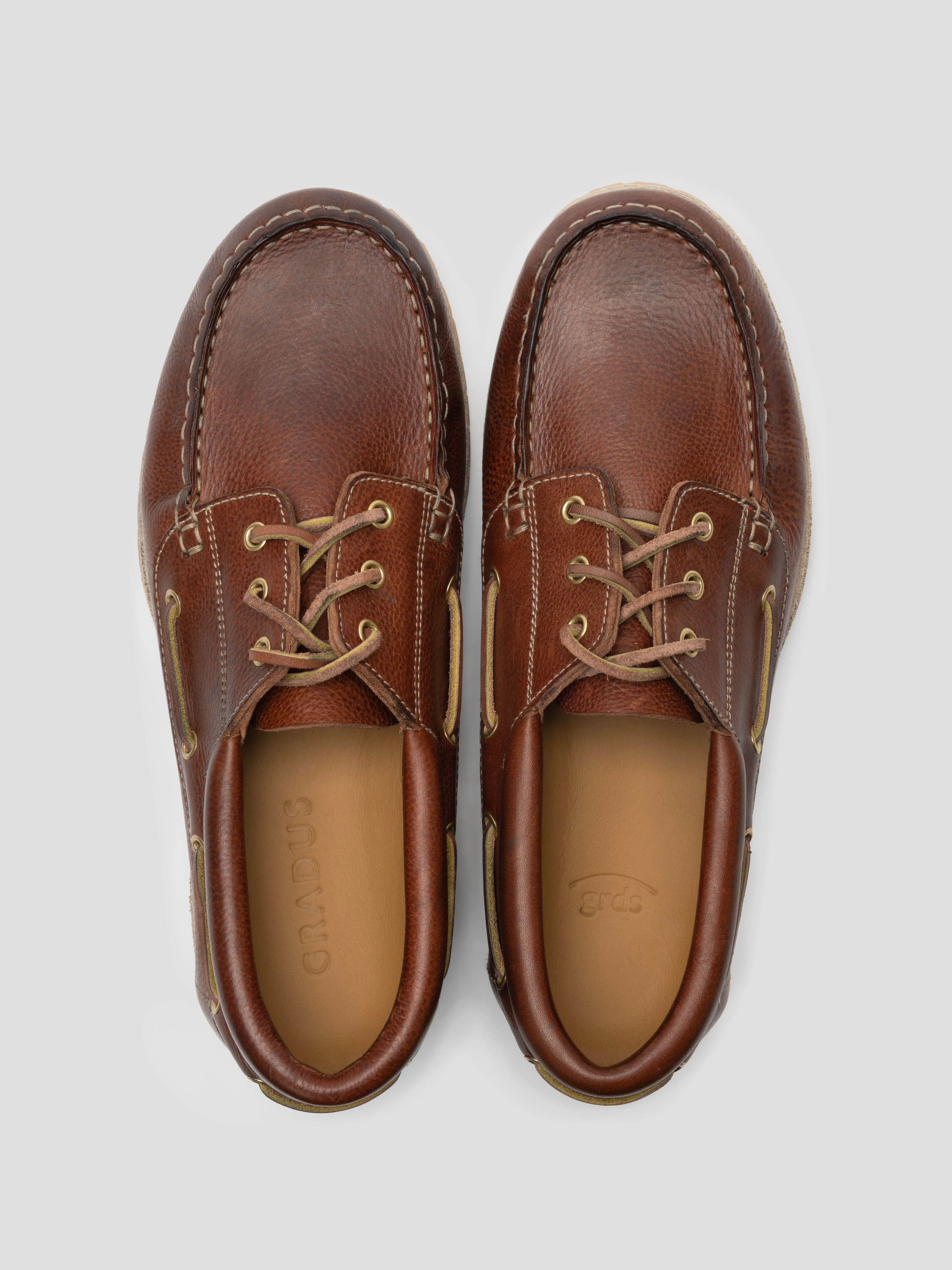 moccasin 02 leather brown sold by Grds product image thumbnail 5