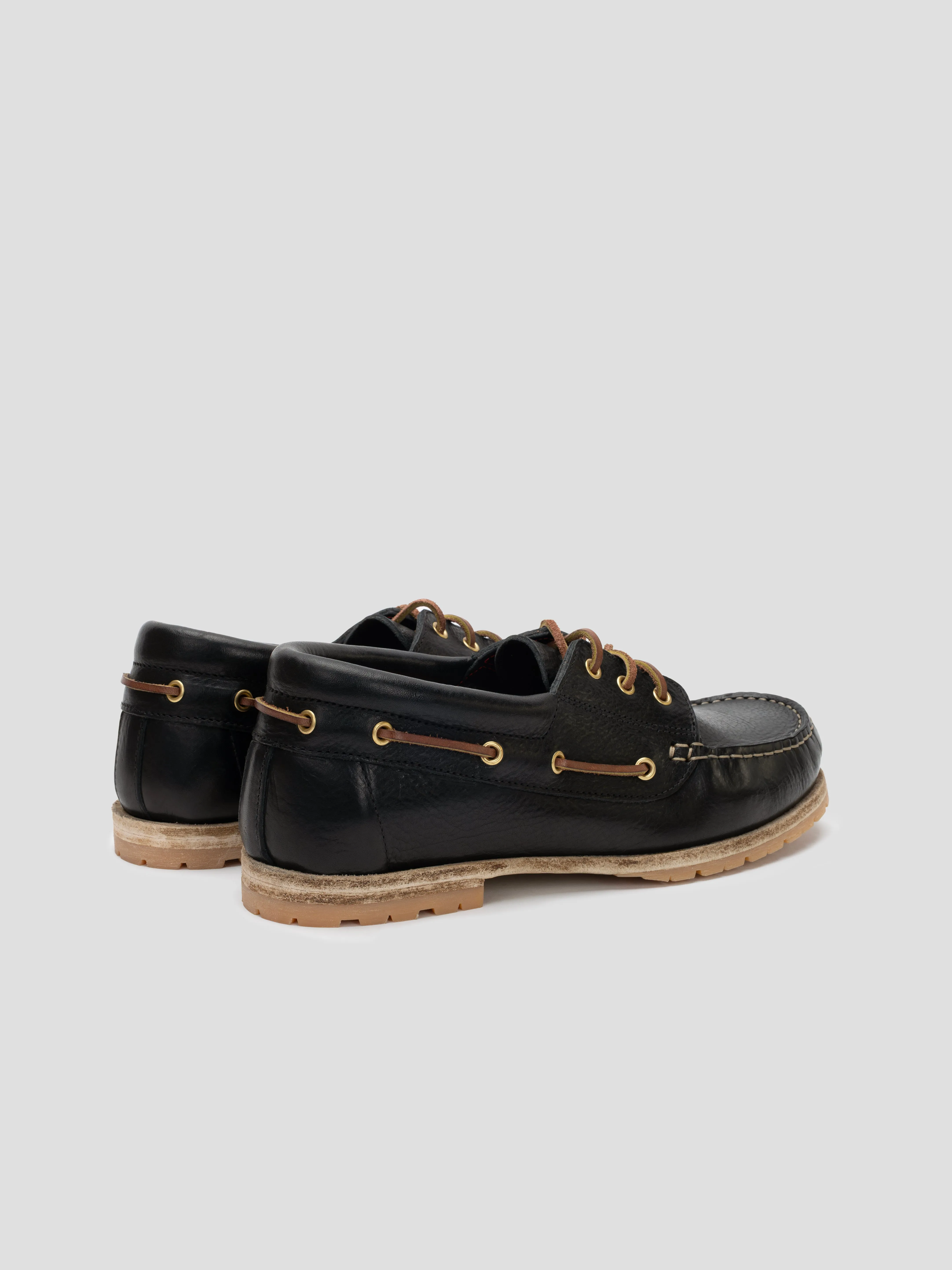 moccasin 02 leather black sold by Grds product image thumbnail 4