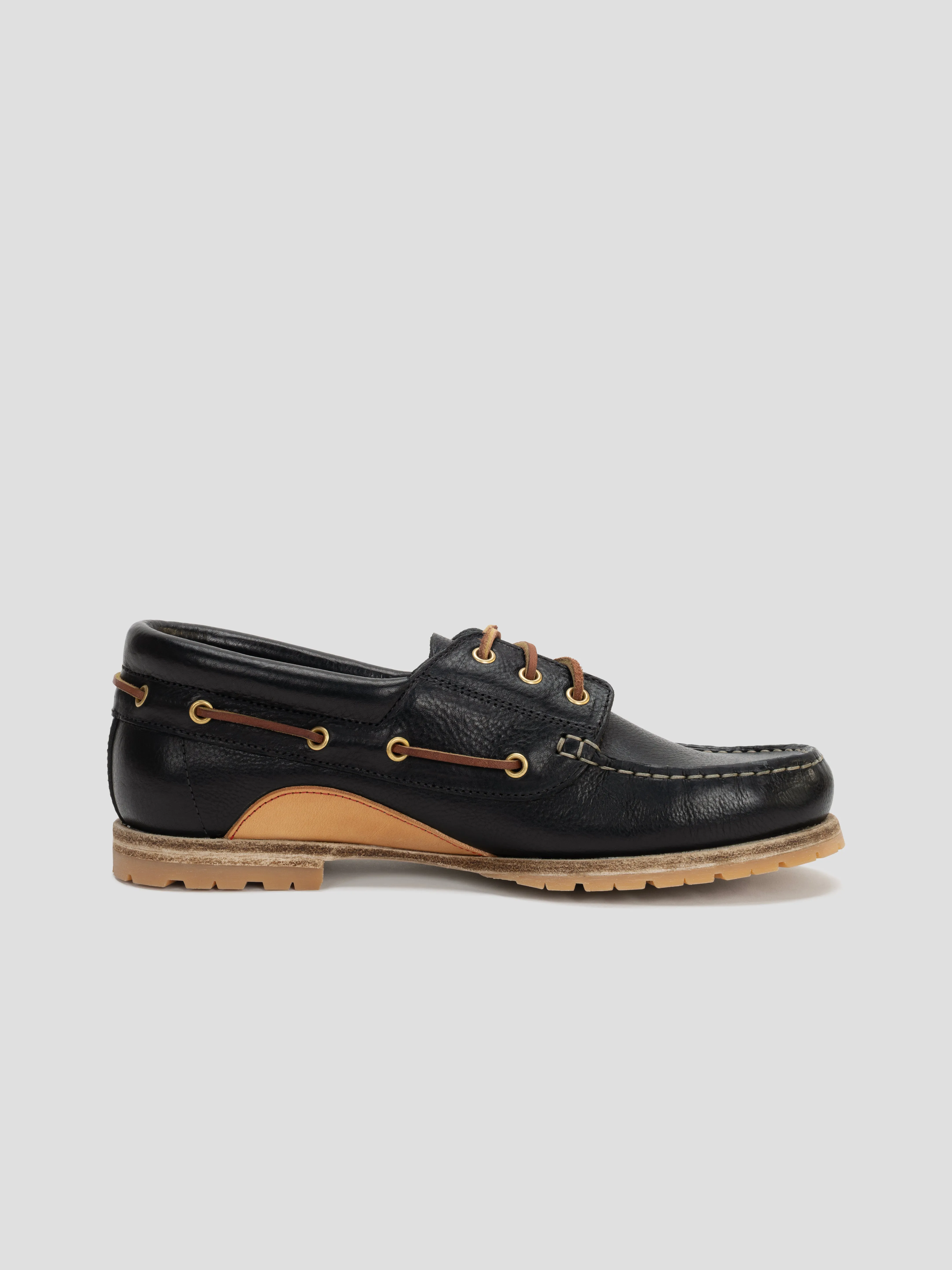 moccasin 02 leather black sold by Grds product image thumbnail 3