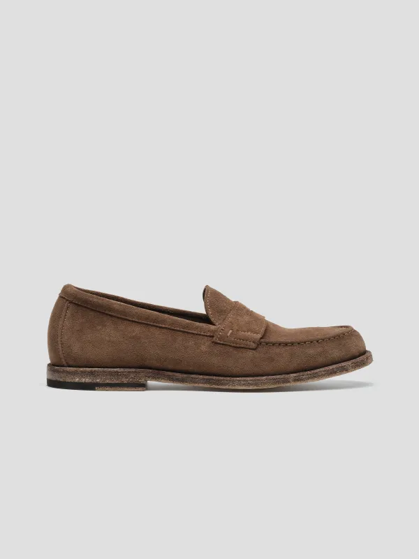 loafer 01 suede brown sold by Grds