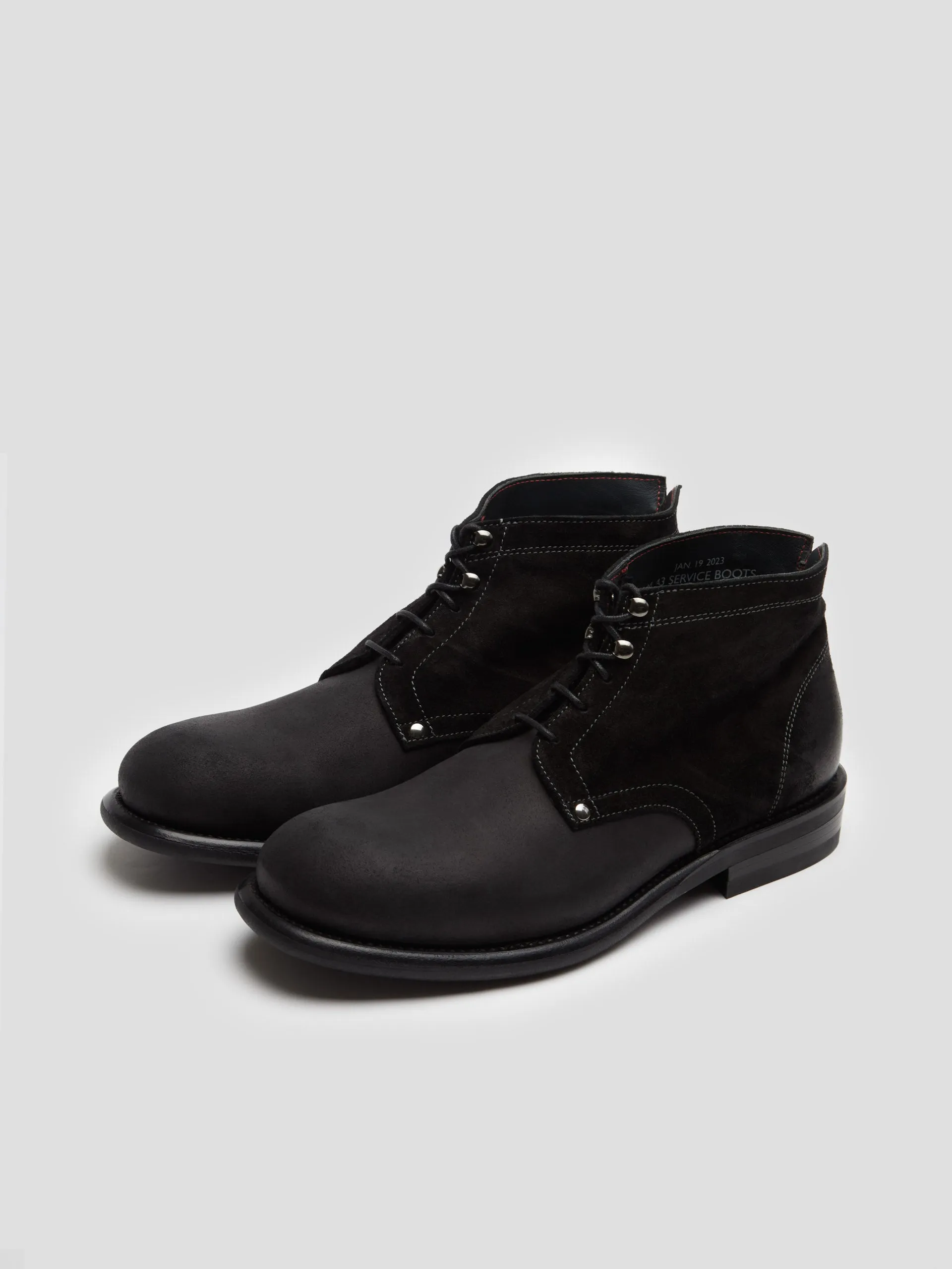 boots 02 suede black sold by Grds product image thumbnail 2