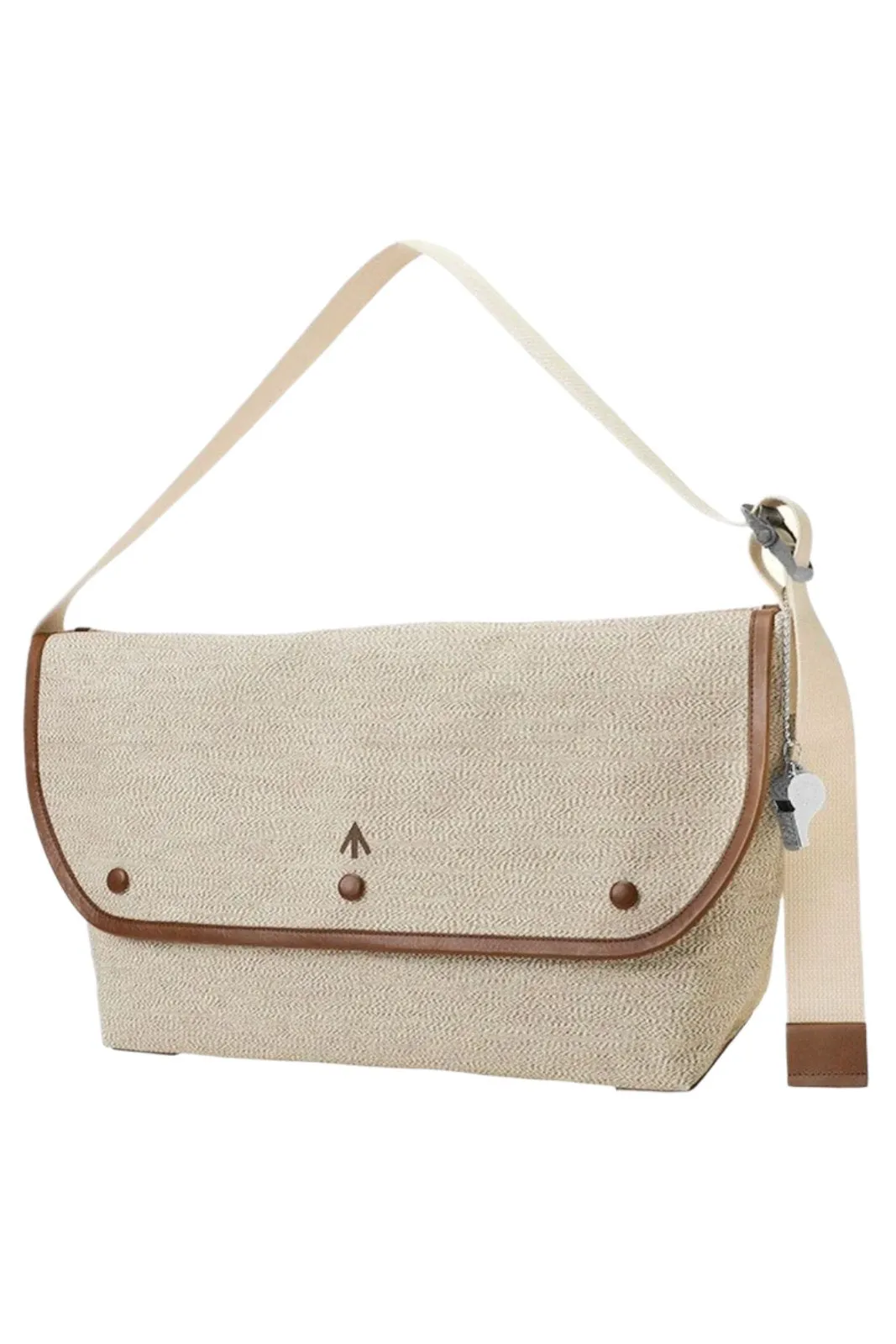 Broad Arrow Messenger Bag L Beige sold by Dr. Collectors