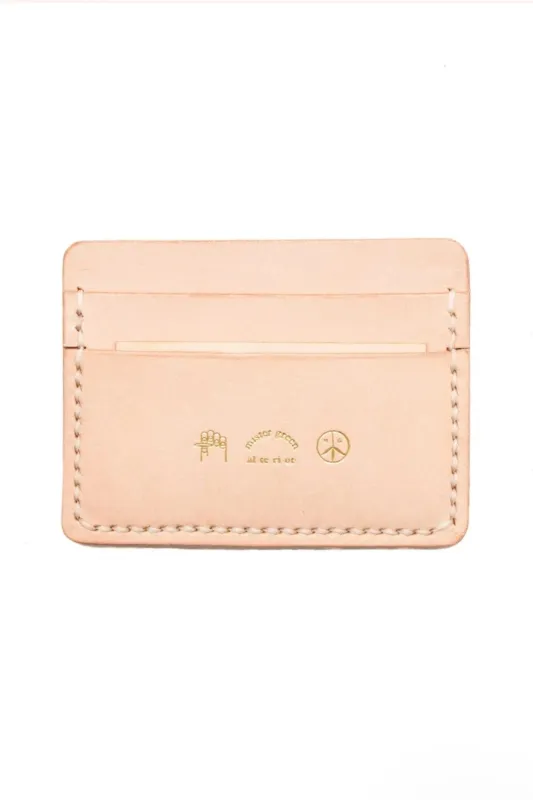 Mister Green - Classic Card Case - Natural sold by Dr. Collectors