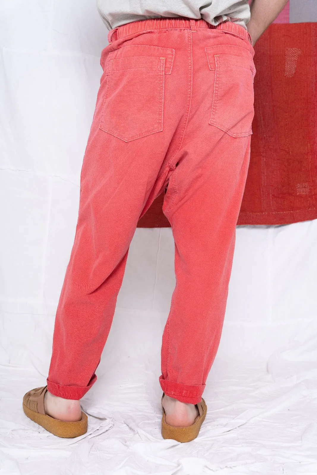 P63 Fatigue Hemp/Organic Cotton Sunfaded Red sold by Dr. Collectors product image thumbnail 5