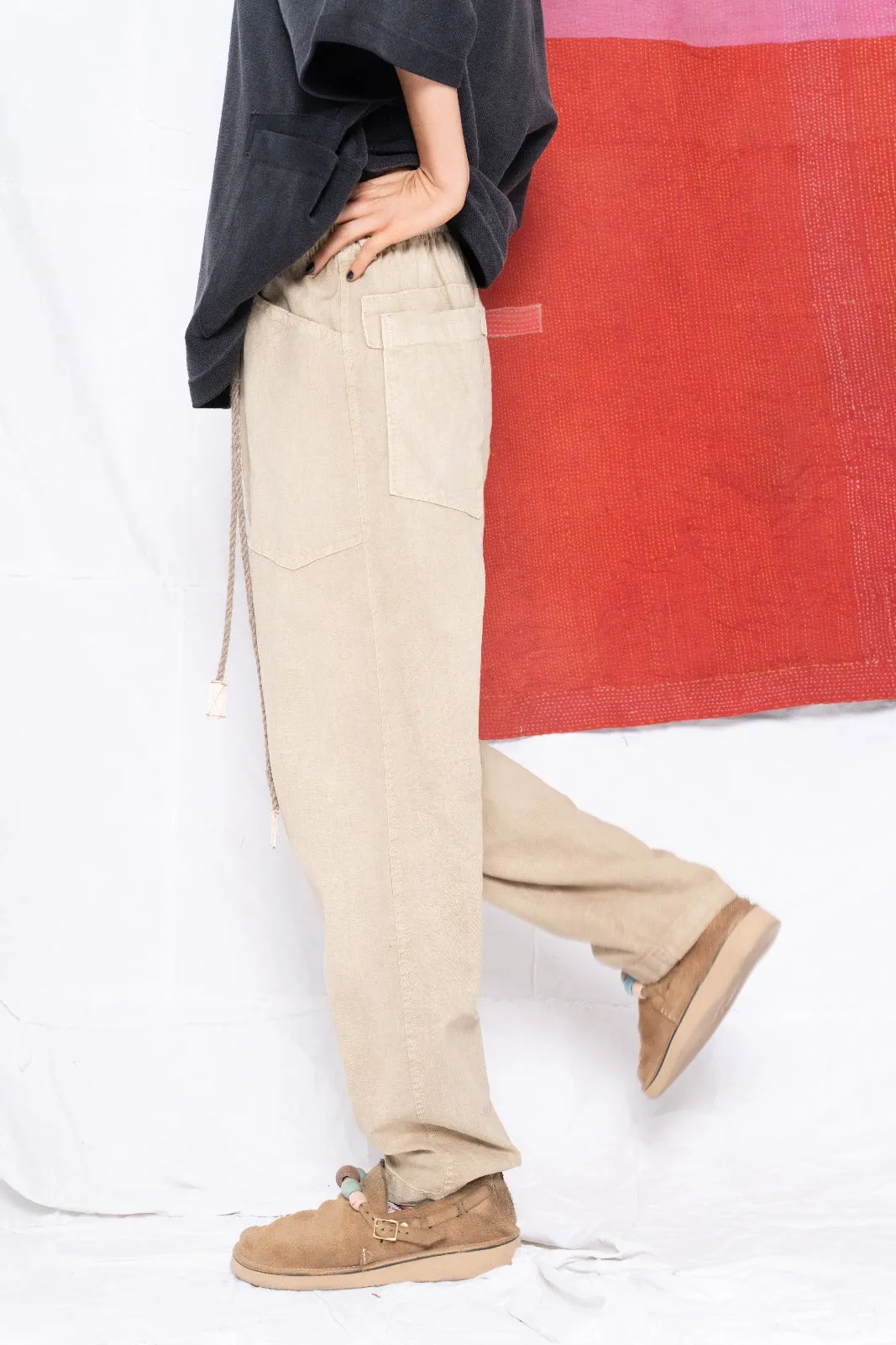 P38 Hemp & Organic Cotton Sunfaded Khaki sold by Dr. Collectors product image thumbnail 4