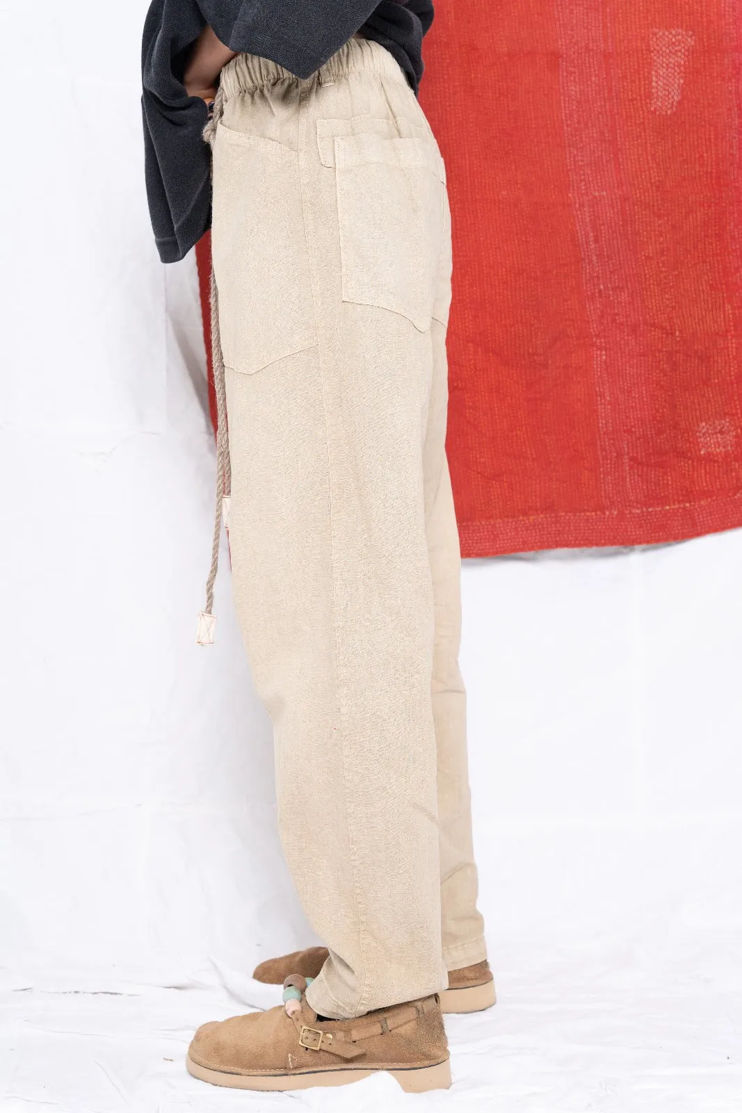 P38 Hemp & Organic Cotton Sunfaded Khaki sold by Dr. Collectors product image thumbnail 3