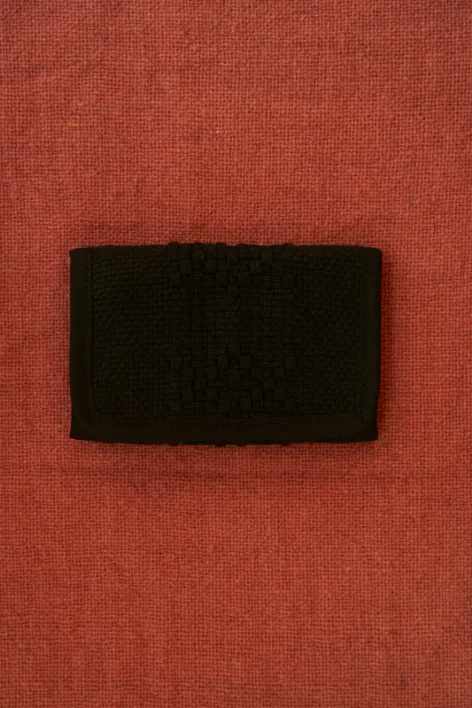 Oaxaca Indigenous Wallet in Black made by Dr. Collectors