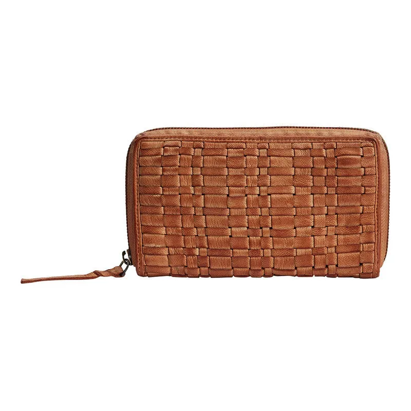 WALLET CATTIS DARK TAN ANTIQUE THE MOSHI made by Dr. Collectors