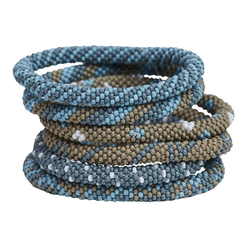 BRACELET SUMMER BLUE/ BEIGE THE MOSHI made by Dr. Collectors