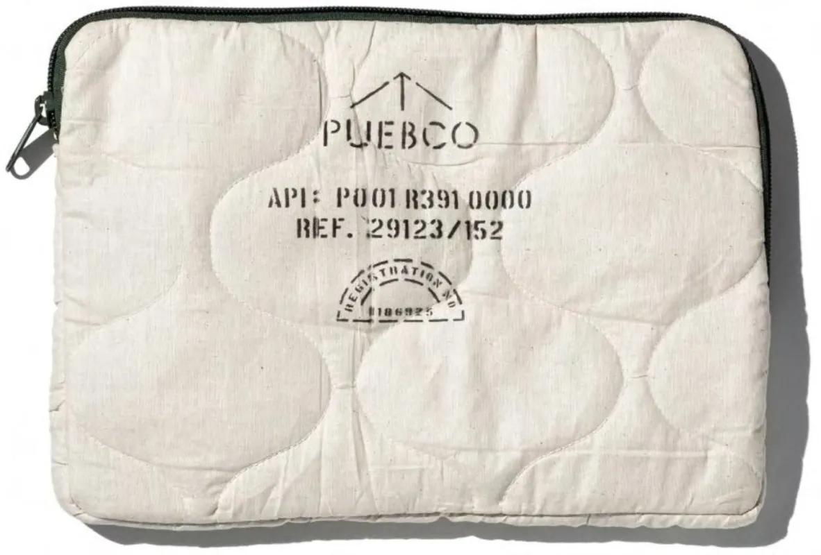 ZZ-505312 Cotton Quilting Laptop Case - Large made by Dr. Collectors