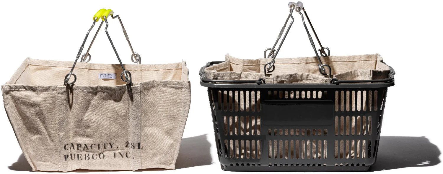 ZZ-110141 Canvas Market Basket Yellow Handles sold by Dr. Collectors product image thumbnail 4