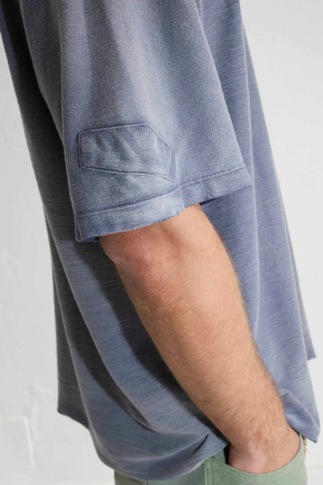 Model T. Repair Pocket Jersey 100% Cotton Sun Faded Dye Navy sold by Dr. Collectors product image thumbnail 5