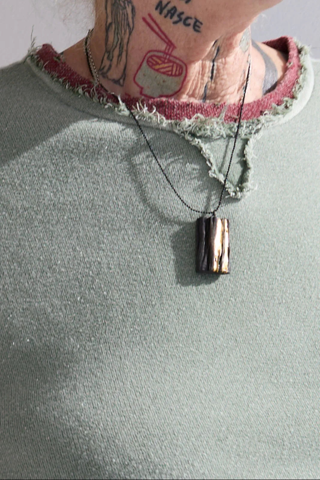 Recycle Sweat 100% Cotton French Terry Sun Faded Dye Army Green sold by Dr. Collectors product image thumbnail 3