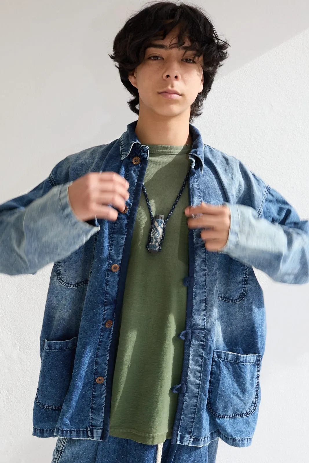 New Saigon 6oz 100% Cotton Indigo Sun Faded sold by Dr. Collectors product image thumbnail 2