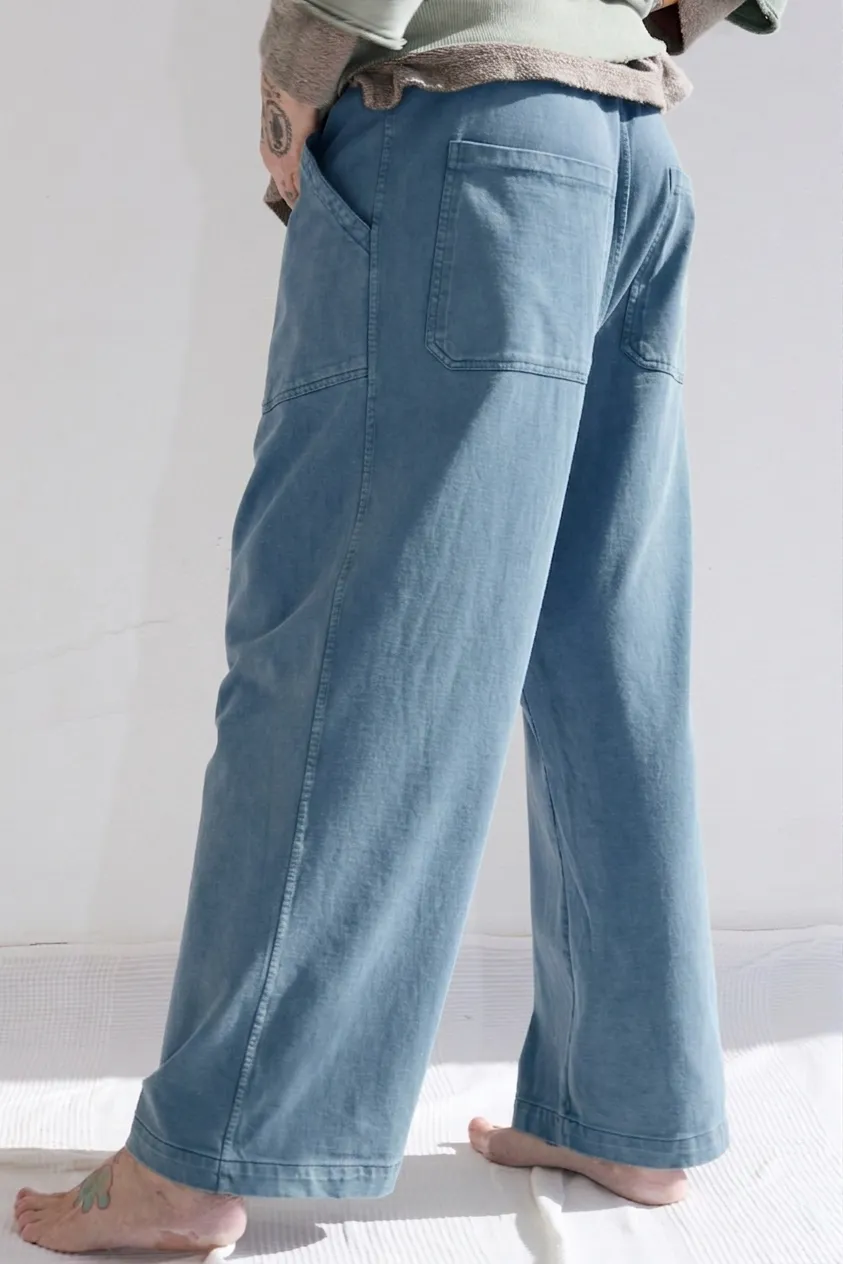 P86 Athletic 100% Cotton Heavy Jersey Sunfaded Dye Bleu de Travail sold by Dr. Collectors product image thumbnail 4