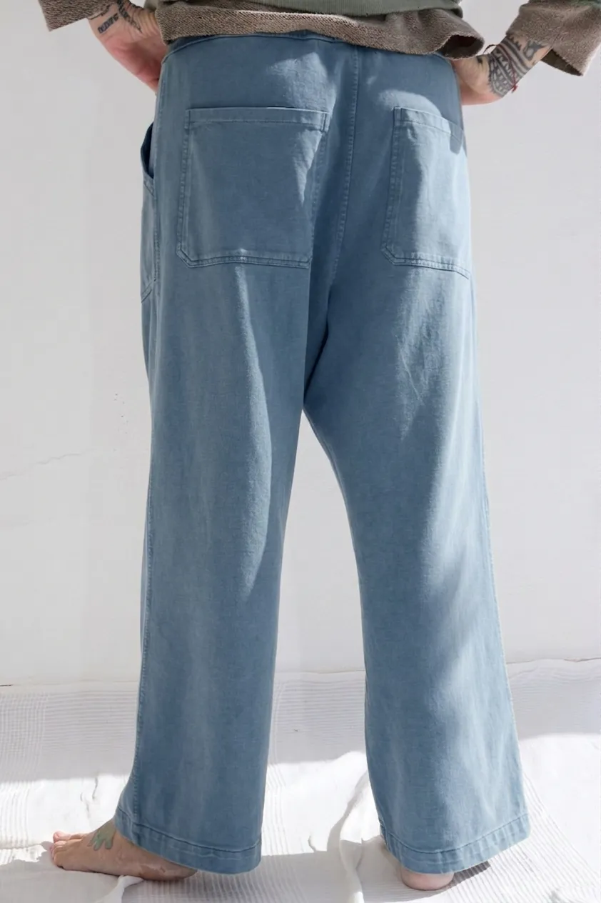P86 Athletic 100% Cotton Heavy Jersey Sunfaded Dye Bleu de Travail sold by Dr. Collectors product image thumbnail 2