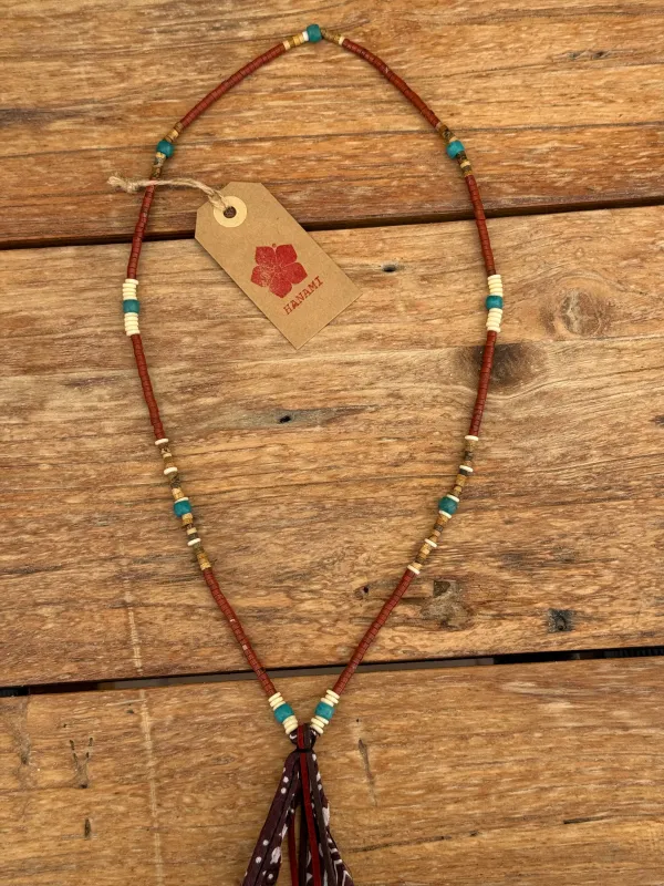 Beads Necklace Brown made by Dr. Collectors