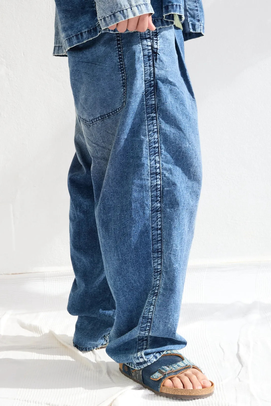 P43 Kyoto 6oz 100% Cotton Indigo Sun Faded sold by Dr. Collectors product image thumbnail 5