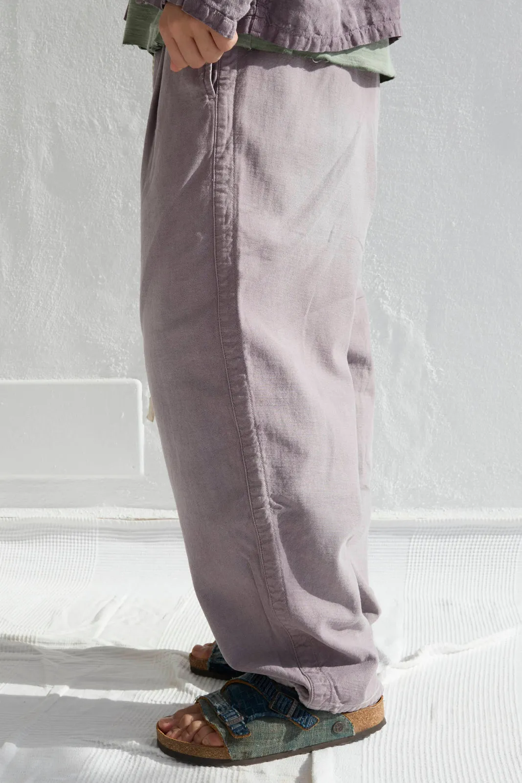 P43 Kyoto 9oz Linen/Organic Cotton Sun Faded Dye Dusty Orchid sold by Dr. Collectors product image thumbnail 5