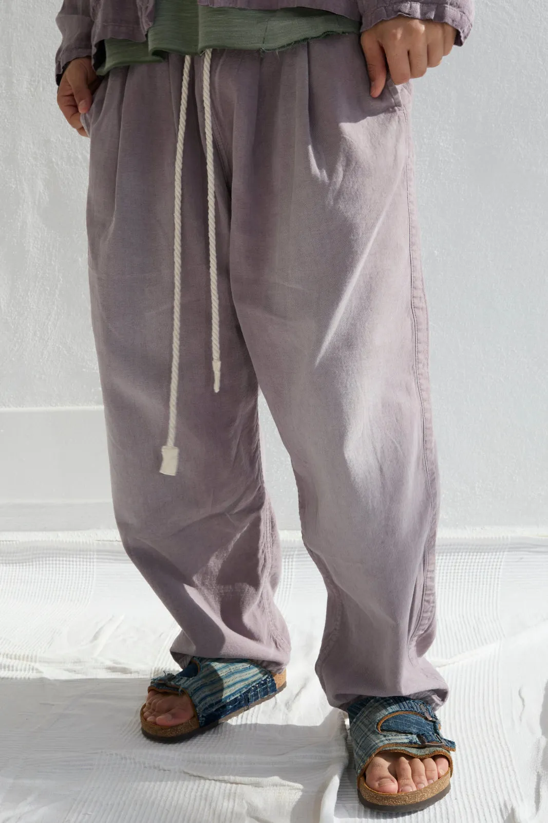 P43 Kyoto 9oz Linen/Organic Cotton Sun Faded Dye Dusty Orchid sold by Dr. Collectors product image thumbnail 2
