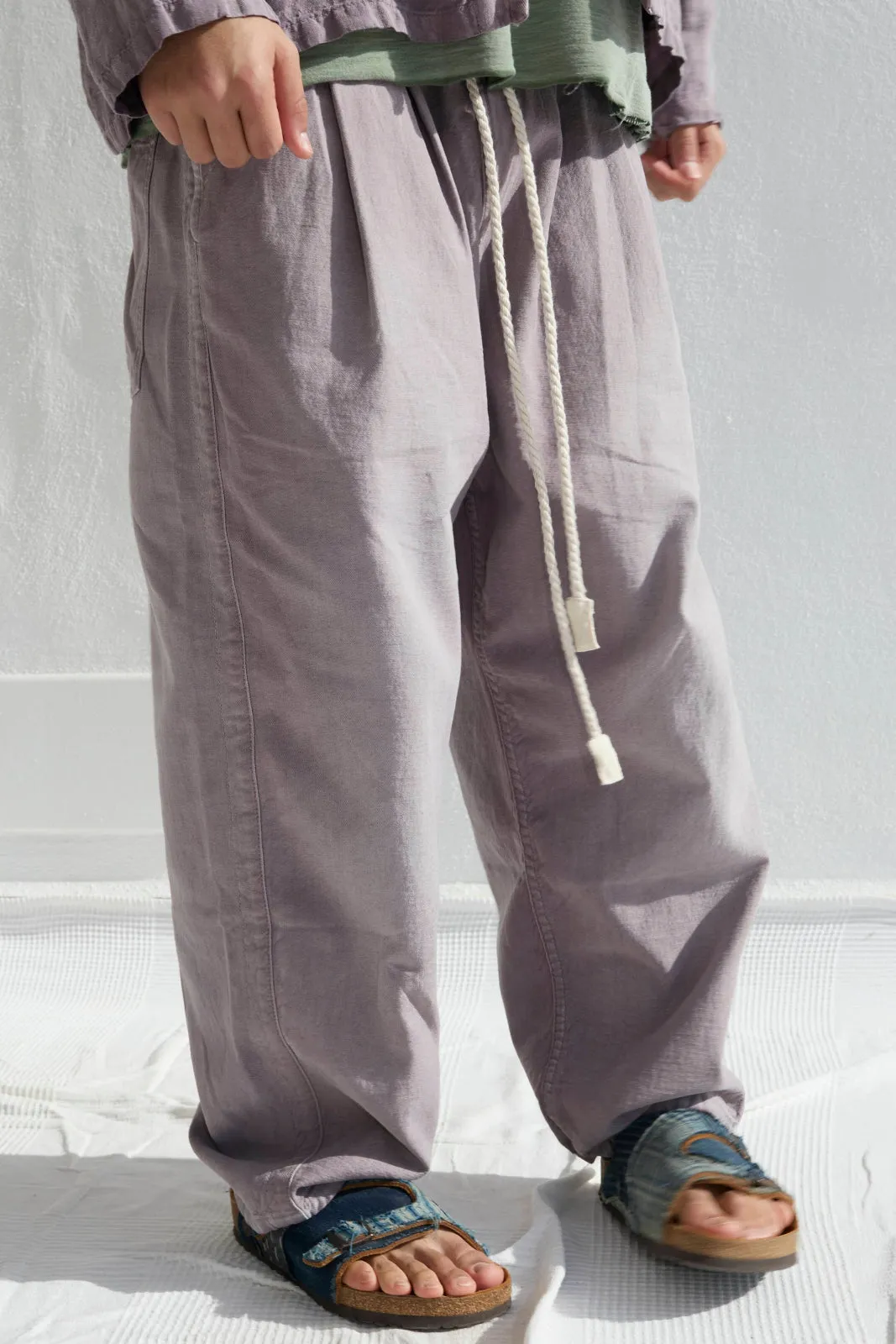 P43 Kyoto 9oz Linen/Organic Cotton Sun Faded Dye Dusty Orchid sold by Dr. Collectors product image thumbnail 3